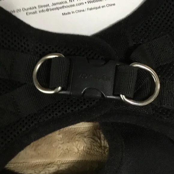 Voyager Black Step-In Dog Harness W/reflective strips, size large, NWT. - Picture 6 of 8